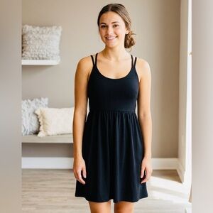 Wild Fable Black Strappy SunDress